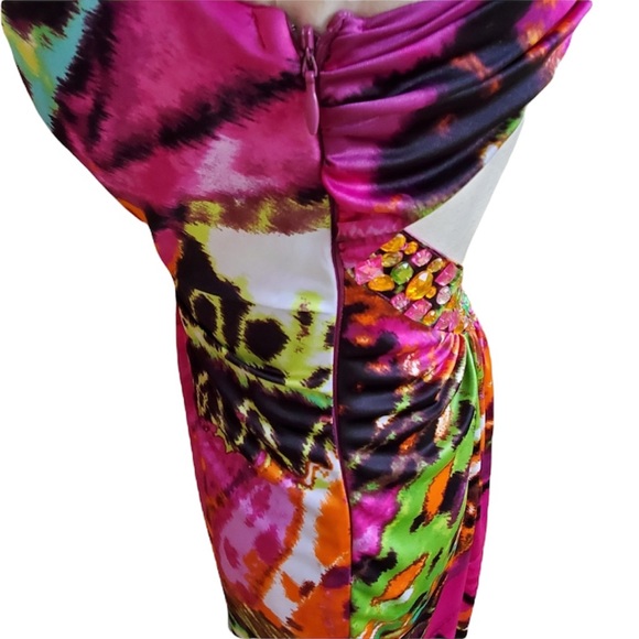 Formal Long Embellished Birthday Gown Bridesmaid Prom Dress Sz  5 (S) - Picture 6 of 10